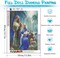 5D Christmas Nativity Scene Diamond Painting Kits for Adults Beginner, DIY Jesus was Born Diamond Art, Full Round Drill Religious Gem Art Kits, Home Wall Decor 12 x 16 Inch